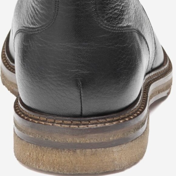 Johnston & Murphy Calder Chukka Black Leather Boots - Picture 3 of 4